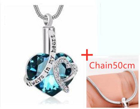 Crystal Heart Pendant - www.Shopthatapp.com