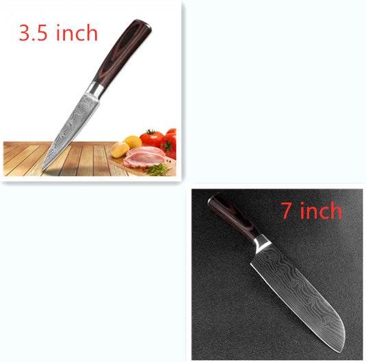 Carpenter's Special Set 6-piece Set 8-piece Set Knife Chef Knife Kitchen Knife Cooking - www.Shopthatapp.com