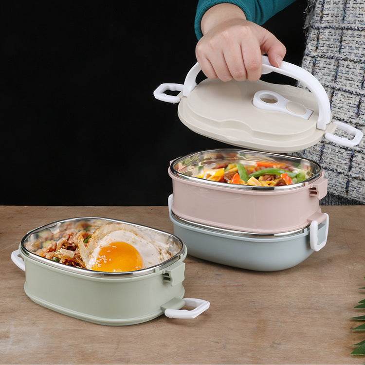 Stainless steel lunch box - www.Shopthatapp.com