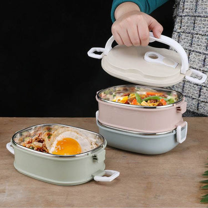 Stainless steel lunch box - www.Shopthatapp.com