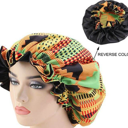 Bounce Curly Hair  Bonnet Women Night Sleep Cap - www.Shopthatapp.com