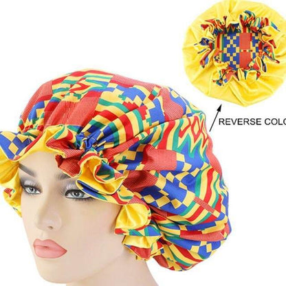 Bounce Curly Hair  Bonnet Women Night Sleep Cap - www.Shopthatapp.com