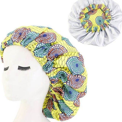 Bounce Curly Hair  Bonnet Women Night Sleep Cap - www.Shopthatapp.com