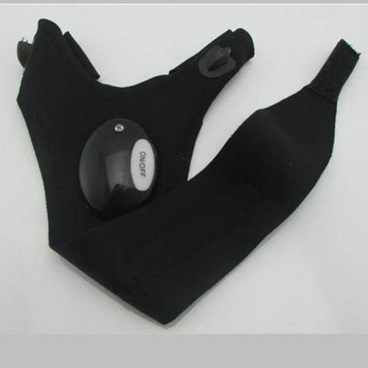 LED Outdoor Flashlight Fishing Half Finger Sports Lighted Gloves - www.Shopthatapp.com
