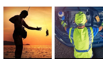 LED Outdoor Flashlight Fishing Half Finger Sports Lighted Gloves - www.Shopthatapp.com