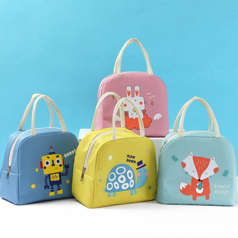 Girls Oxford Cloth Insulated Cartoon Lunch Bag for kids - www.Shopthatapp.com