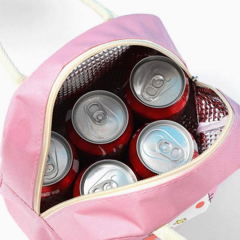 Girls Oxford Cloth Insulated Cartoon Lunch Bag for kids - www.Shopthatapp.com