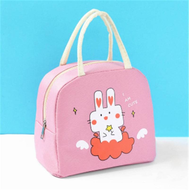 Girls Oxford Cloth Insulated Cartoon Lunch Bag for kids - www.Shopthatapp.com