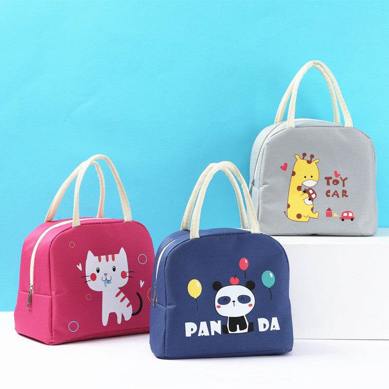 Girls Oxford Cloth Insulated Cartoon Lunch Bag for kids - www.Shopthatapp.com