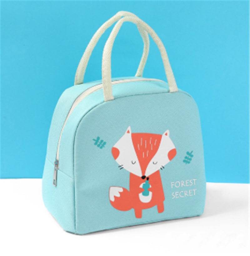Girls Oxford Cloth Insulated Cartoon Lunch Bag for kids - www.Shopthatapp.com