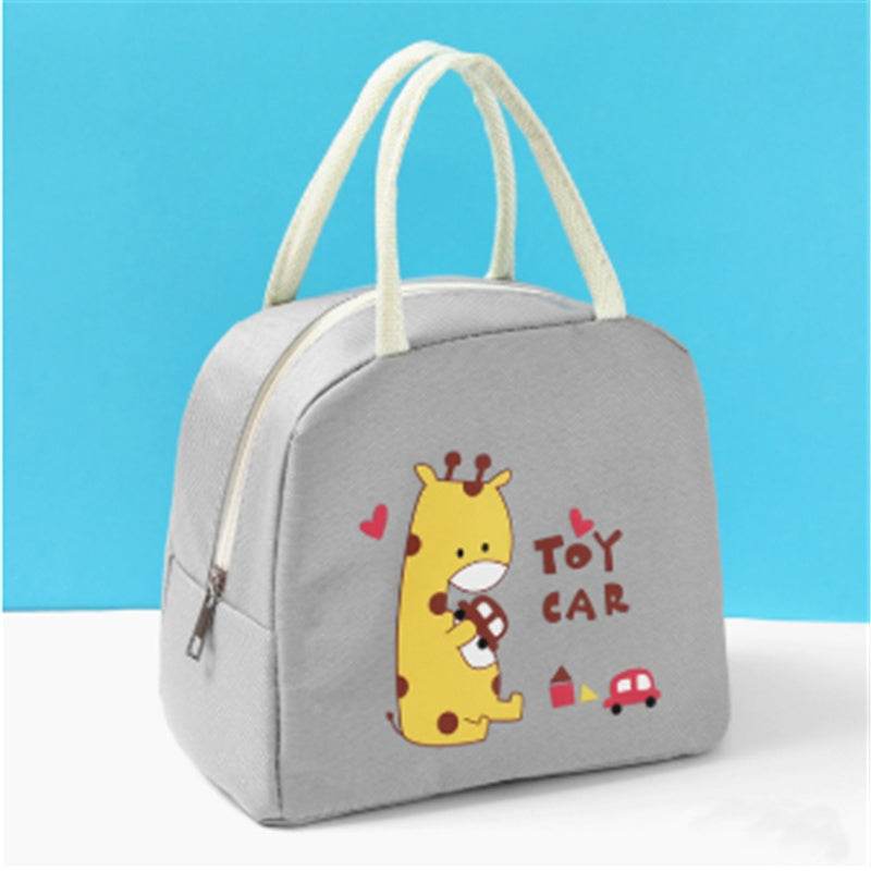Girls Oxford Cloth Insulated Cartoon Lunch Bag for kids - www.Shopthatapp.com