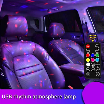 Car Atmosphere Light In-car USB Charging Colorful decoration light - www.Shopthatapp.com
