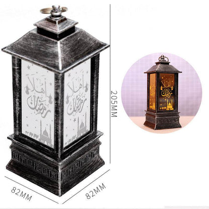 New Plastic LED Wind Lantern Eid Mubarak Gift - www.Shopthatapp.com