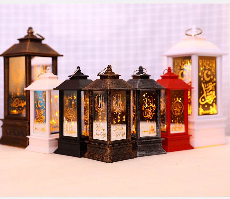New Plastic LED Wind Lantern Eid Mubarak Gift - www.Shopthatapp.com