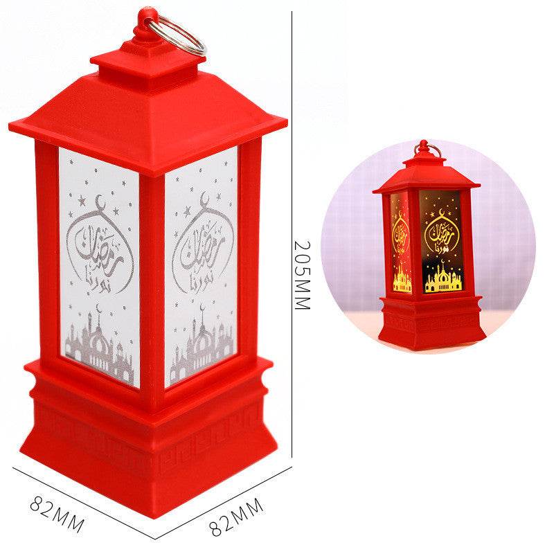 New Plastic LED Wind Lantern Eid Mubarak Gift - www.Shopthatapp.com