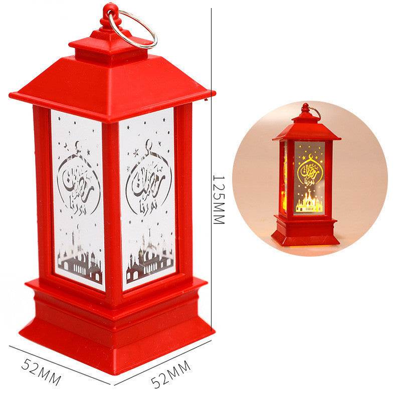 New Plastic LED Wind Lantern Eid Mubarak Gift - www.Shopthatapp.com