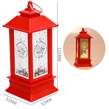 New Plastic LED Wind Lantern Eid Mubarak Gift - www.Shopthatapp.com