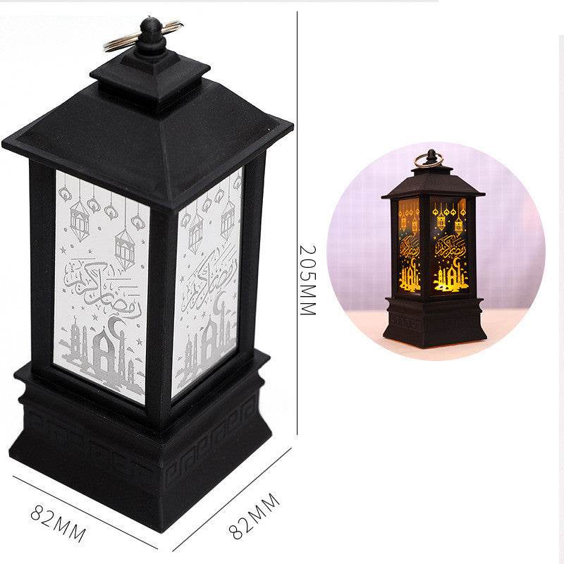 New Plastic LED Wind Lantern Eid Mubarak Gift - www.Shopthatapp.com