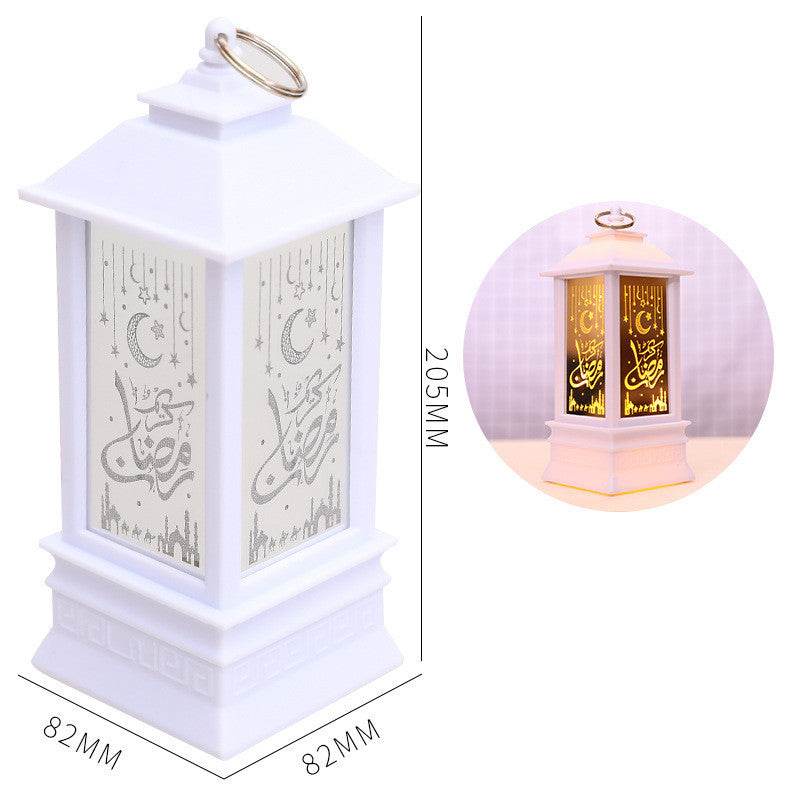 New Plastic LED Wind Lantern Eid Mubarak Gift - www.Shopthatapp.com