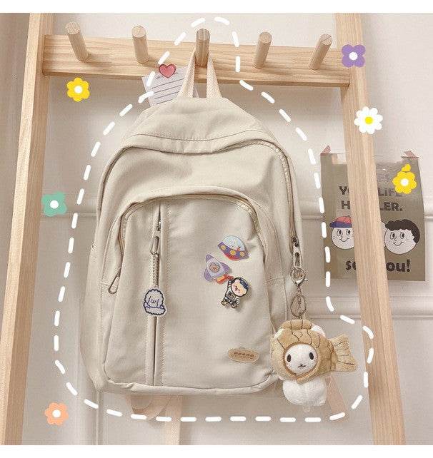 Korean Harajuku Backpack – Cute School Bag for Girls - www.Shopthatapp.com
