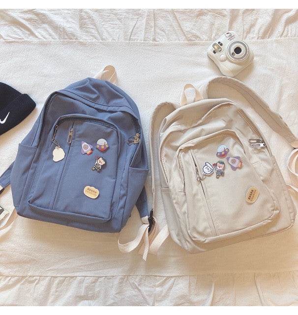 Korean Harajuku Backpack – Cute School Bag for Girls - www.Shopthatapp.com