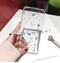 Dried flower epoxy silicone phone case - www.Shopthatapp.com