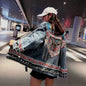 Heavy Industry Flower Embroidery Beaded Sequins Retro Fashion Long-sleeved Denim Jacket Women - www.Shopthatapp.com
