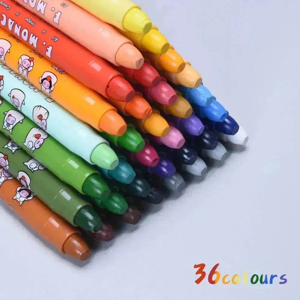 Washable Baby Rotating Mouse Crayon Set - www.Shopthatapp.com