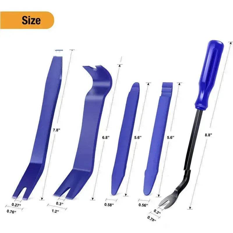 Car Audio Trimming And Disassembly Tool Kit, Anti-Scratch, Suitable For Door Panels And Audio Dashboards - www.Shopthatapp.com