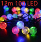 Crystal solar power of the led lamp string lights christmas lights solar garden outdoor decoration for christmas - www.Shopthatapp.com