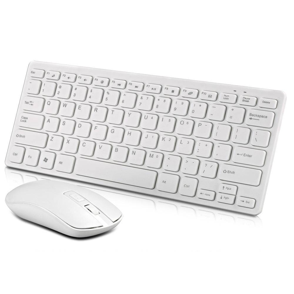 Wireless Keyboard And Mouse Set Chocolate - www.Shopthatapp.com
