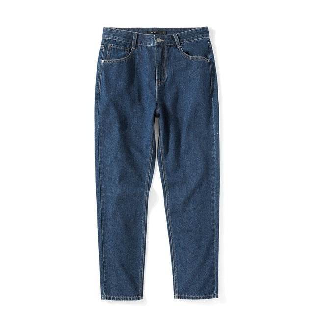 Denim Jeans pant Men New Loose Cotton Jeans Man Autumn  casual - www.Shopthatapp.com