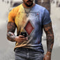 Playing Card Printing Men's T-Shirt Top - www.Shopthatapp.com