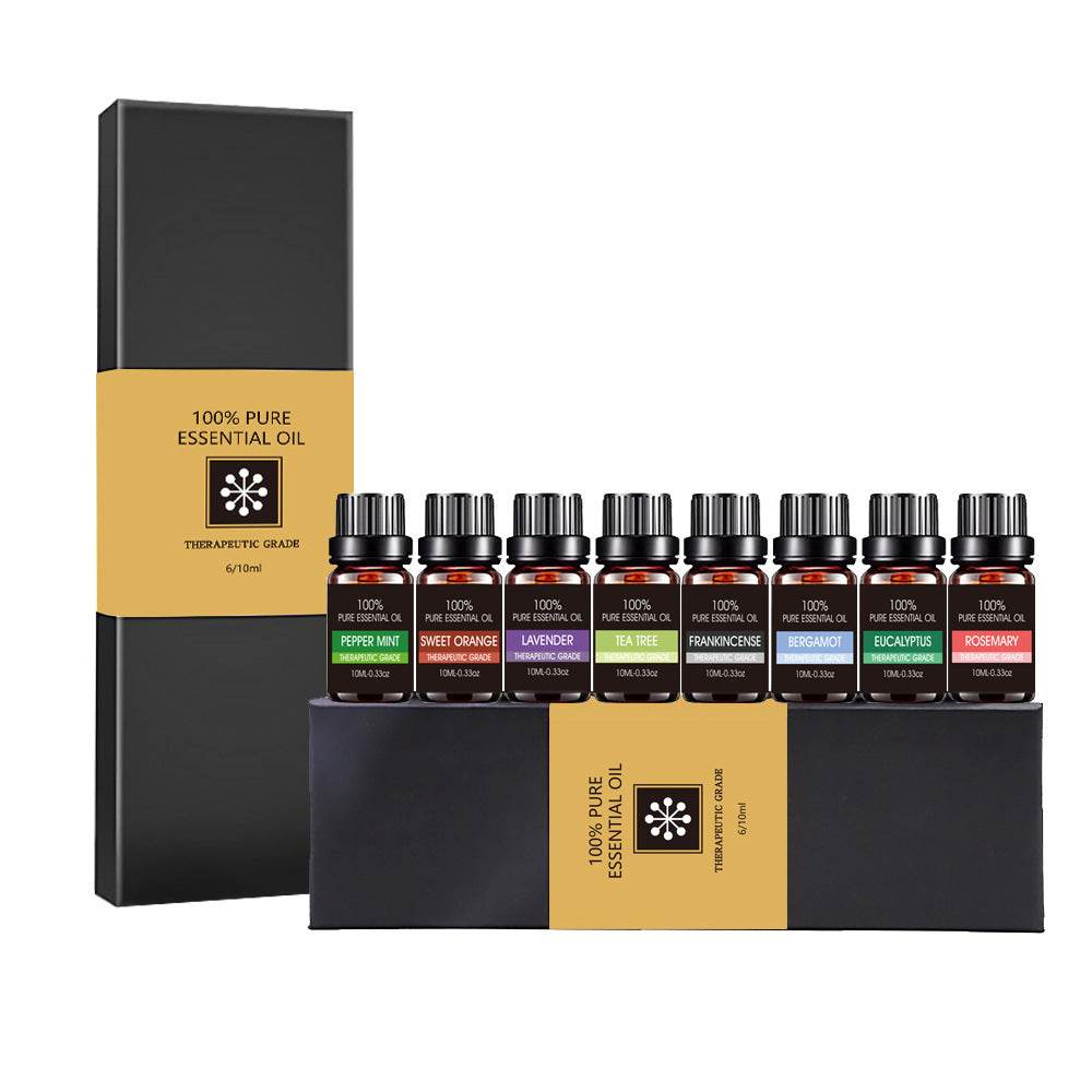 Organic Essential Oils Set Top Sale  Natural Therapeutic Grade Aromatherapy Oil Gift Kit For Diffuser - www.Shopthatapp.com