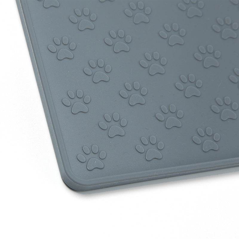 Spot Pet Mat, Waterproof And Easy To Clean Silicone Dog Mat, Cat Mat, Square Pet Placemat, Pet Supplies - www.Shopthatapp.com