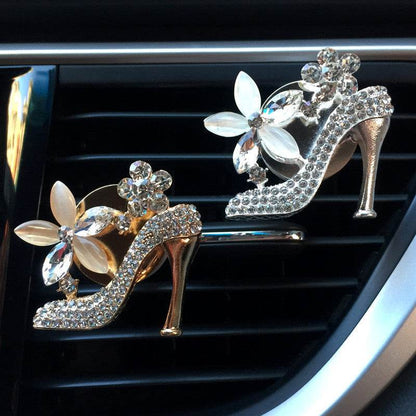 Creative Car Perfume High Heels Car Air Outlet Perfume Clip Car Air Freshener