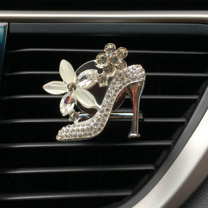 Creative Car Perfume High Heels Car Air Outlet Perfume Clip Car Air Freshener