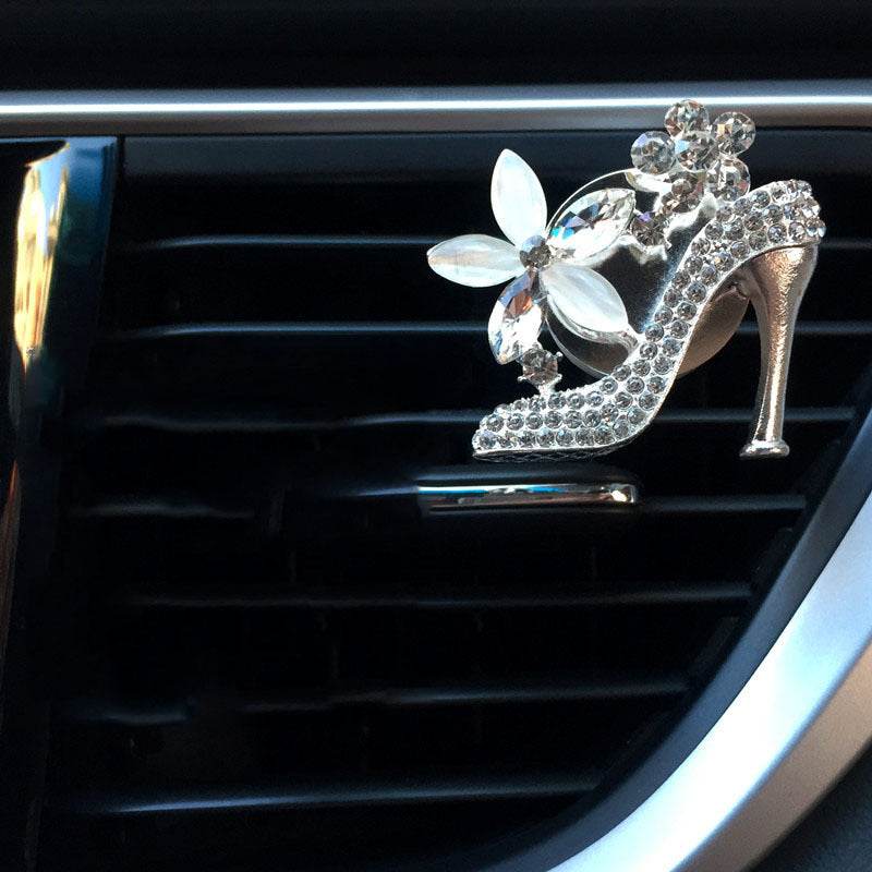 Creative Car Perfume High Heels Car Air Outlet Perfume Clip Car Air Freshener