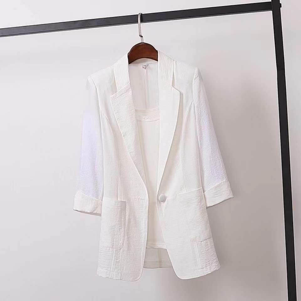 Spring Summer Formal Office Blazer Jacket for women - www.Shopthatapp.com
