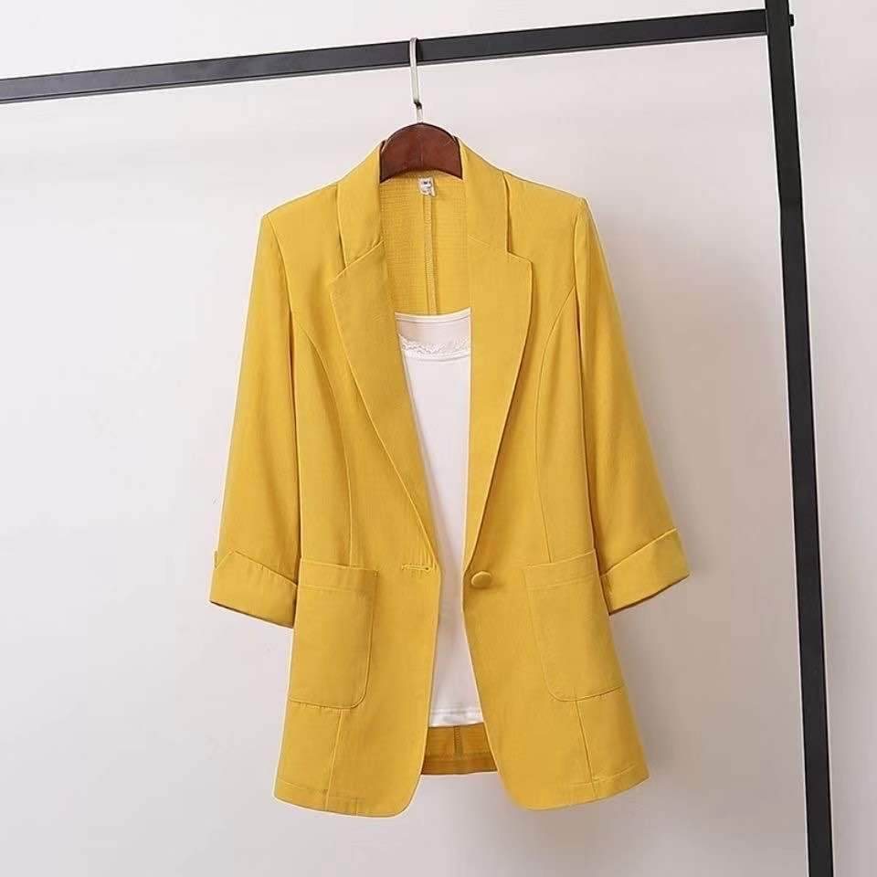 Spring Summer Formal Office Blazer Jacket for women - www.Shopthatapp.com