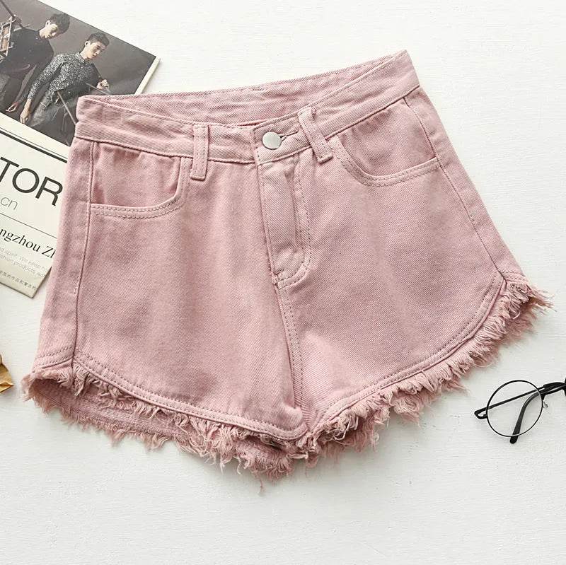 Newsummer Women Short Jeans Ladies Denim Pants Trousers - www.Shopthatapp.com