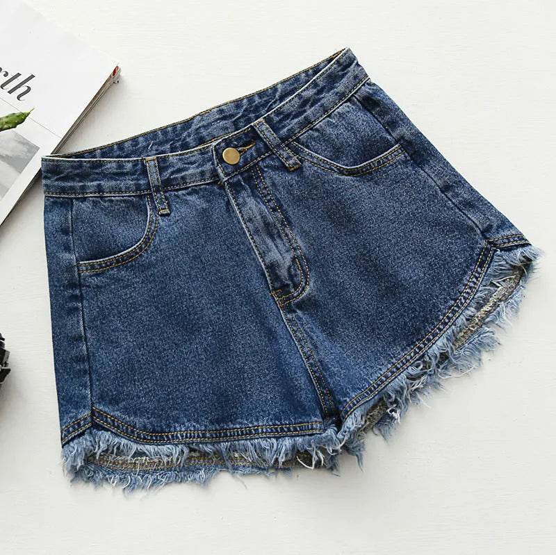 Newsummer Women Short Jeans Ladies Denim Pants Trousers - www.Shopthatapp.com
