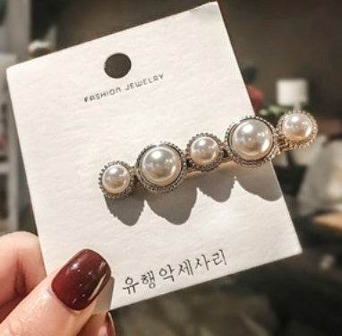 Elegant Pearl Bling Hair Clip - www.Shopthatapp.com