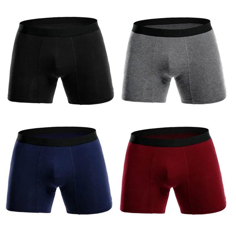 Men's Underwear Cotton Plus Size Men's Boxer Briefs - www.Shopthatapp.com