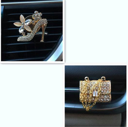 Creative Car Perfume High Heels Car Air Outlet Perfume Clip Car Air Freshener
