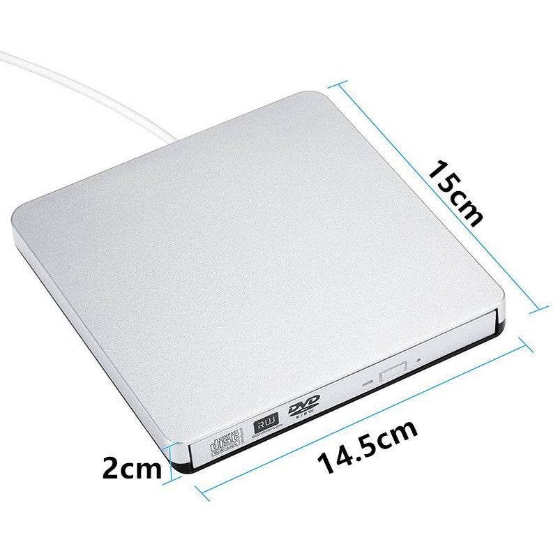 Computer External Mobile External Burning Optical Drive Tray Drive Disc Dvd Burner - www.Shopthatapp.com