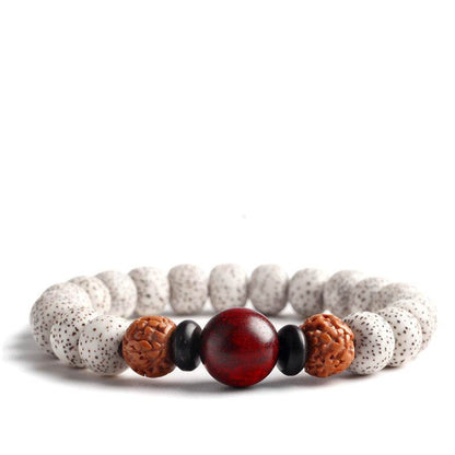 Bodhi Seed Root Bracelet Single Circle Bracelet Beads Beaded - www.Shopthatapp.com