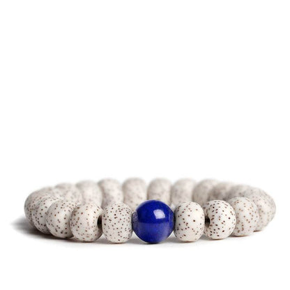 Bodhi Seed Root Bracelet Single Circle Bracelet Beads Beaded - www.Shopthatapp.com