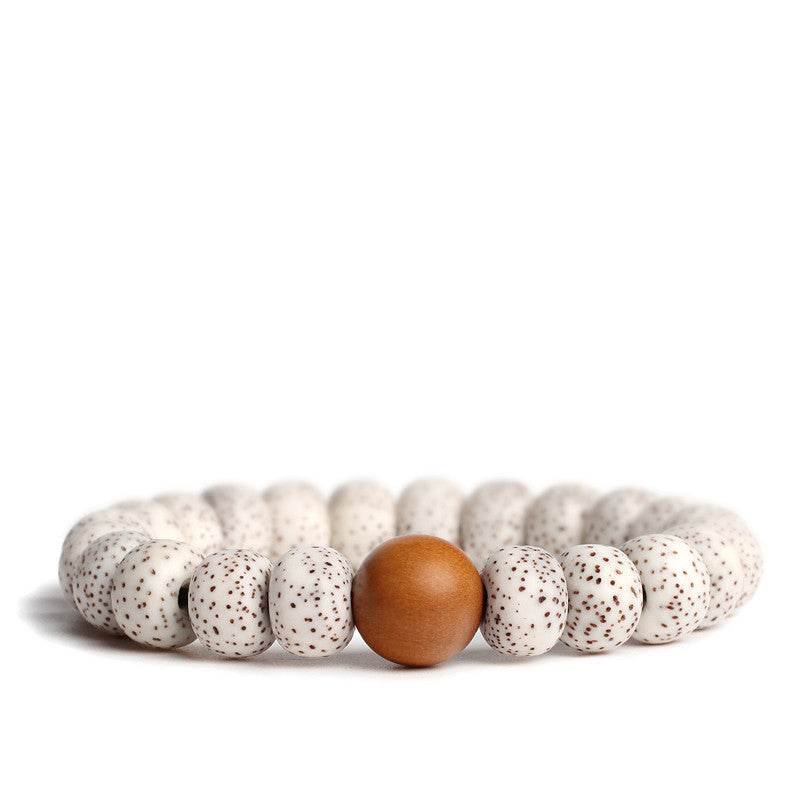 Bodhi Seed Root Bracelet Single Circle Bracelet Beads Beaded - www.Shopthatapp.com