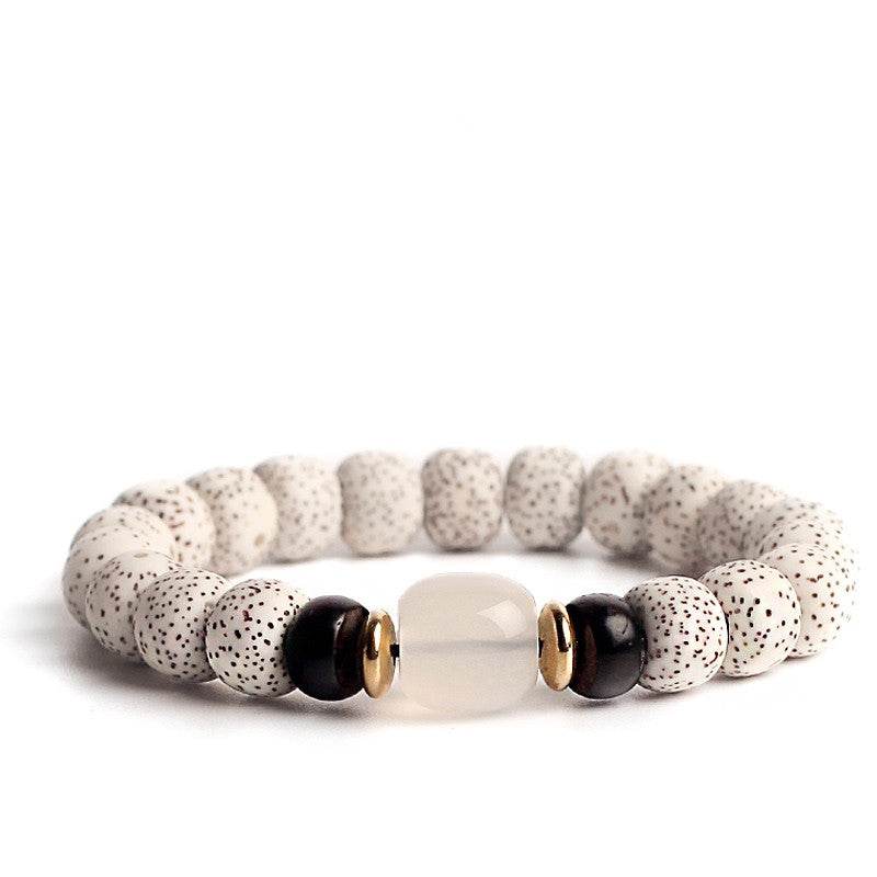 Bodhi Seed Root Bracelet Single Circle Bracelet Beads Beaded - www.Shopthatapp.com